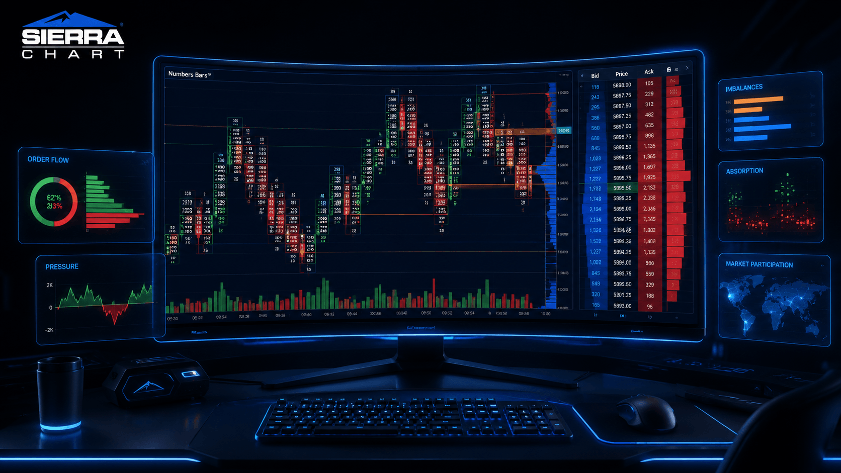 sierra chart number bars