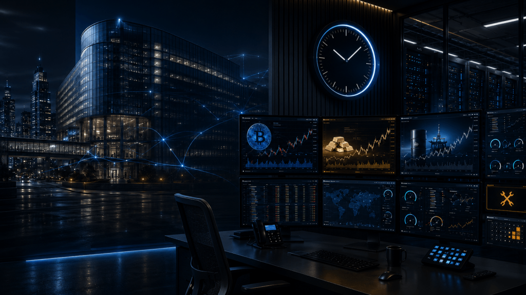 CME 247 trading hours for cryptocurrency, gold and crude oil futures