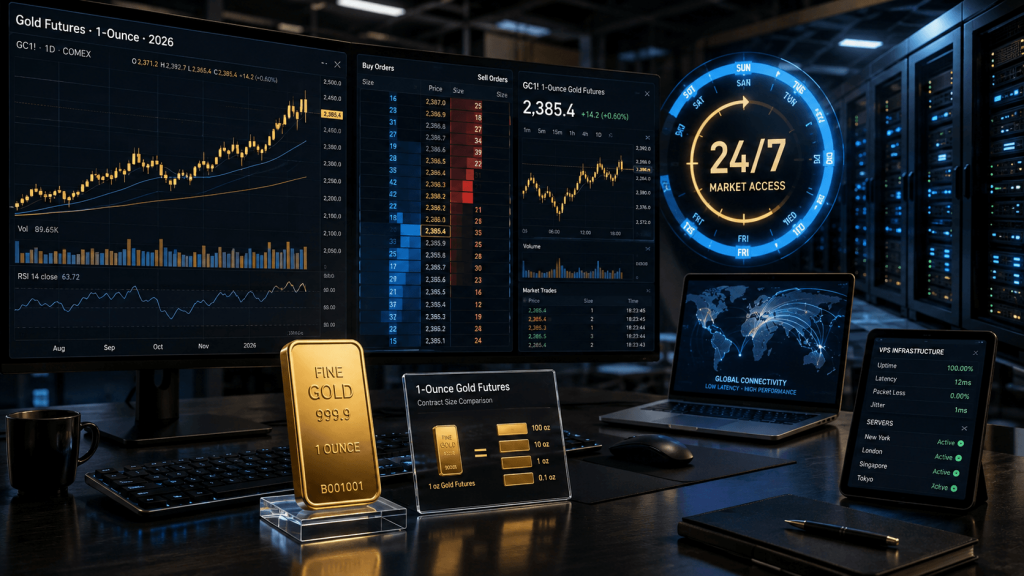 1-Ounce Gold Futures Complete 247 Trading Guide for 2026