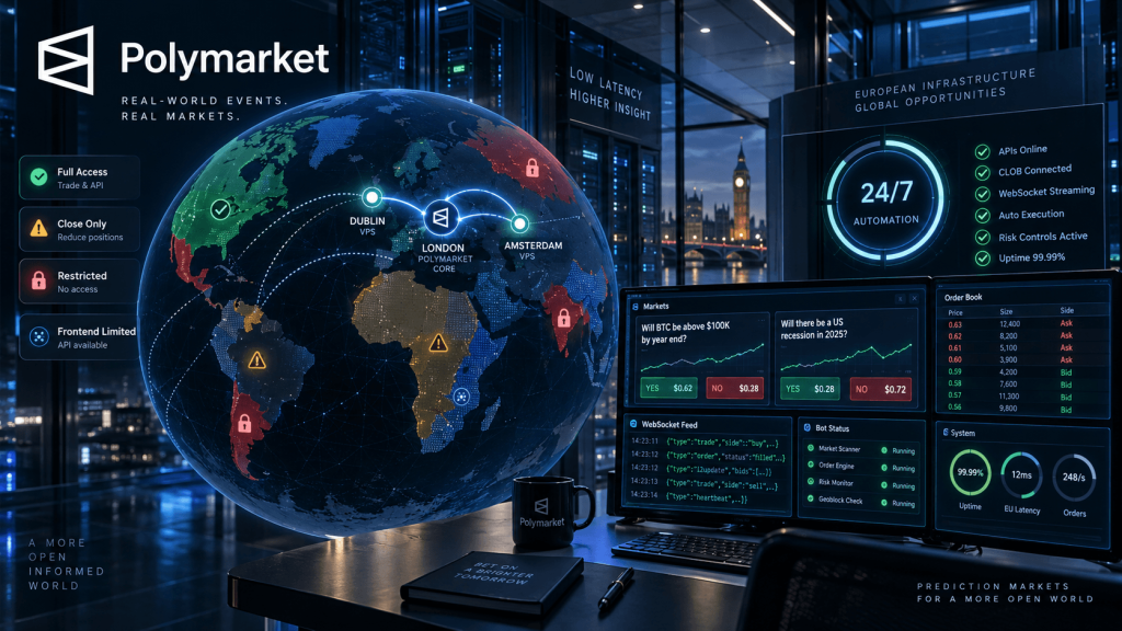 Polymarket Geo Restrictions and 247 API Automation