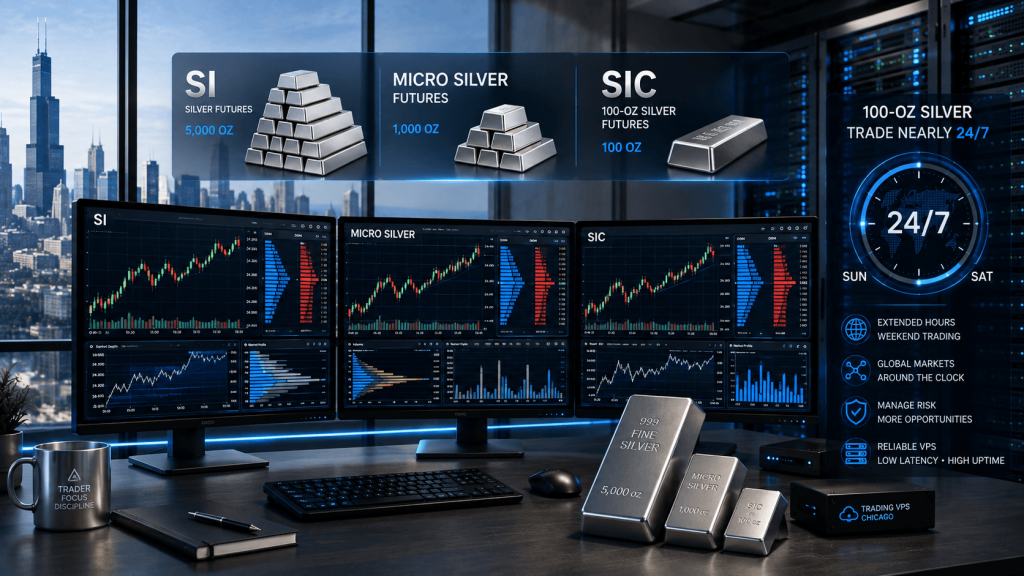 Silver Futures Trading in 2026 SI vs Micro Silver vs 100-Ounce Silver Explained
