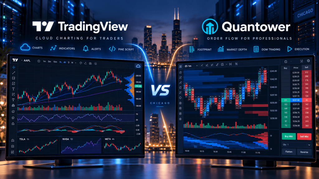 TradingView vs Quantower_ Chicago Trading VPS